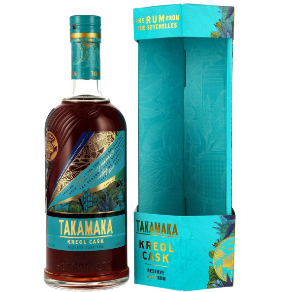 Takamaka Kreol Cask Reserve Dark Rum 40,3% 0,7l