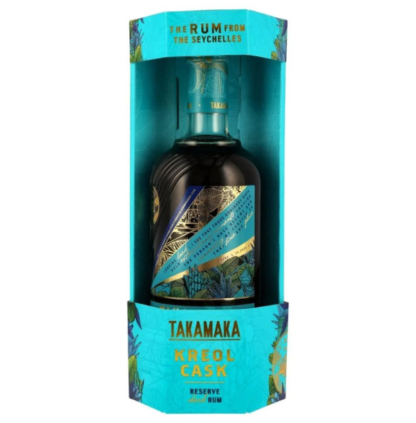 Takamaka Kreol Cask Reserve Dark Rum 40,3% 0,7l