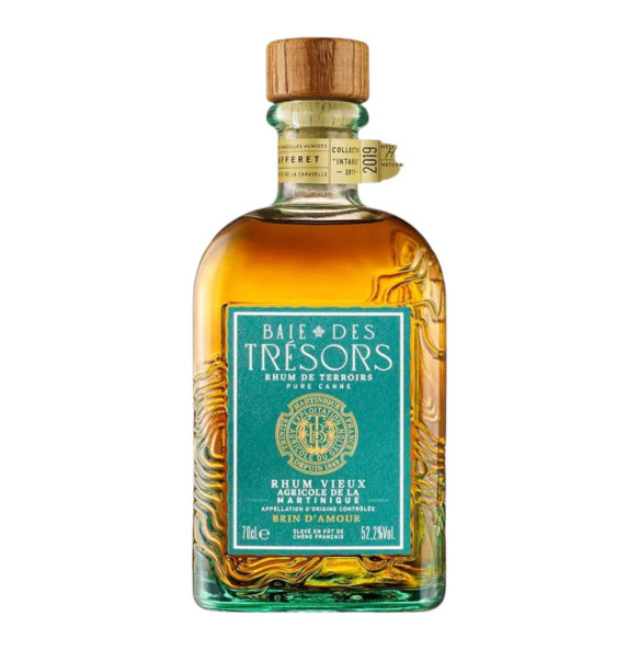 BAIE DES TRÉSORS Brin D´Amour RUM AGRICOLE 52,2% 0,70L GIFT