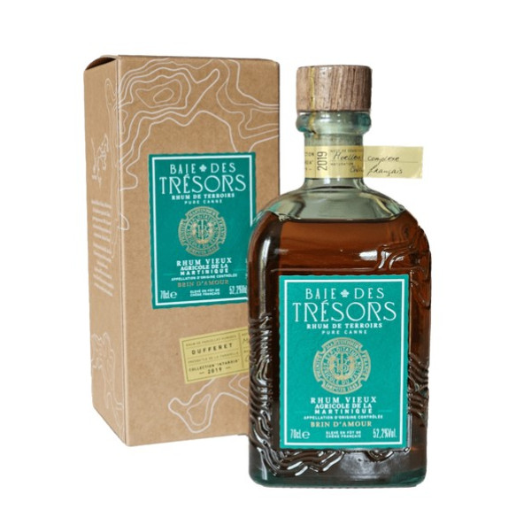 BAIE DES TRÉSORS Brin D´Amour RUM AGRICOLE 52,2% 0,70L GIFT