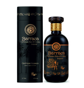 Elixír Barraca 5YO Rum & coffee 30% 0,7L tubus