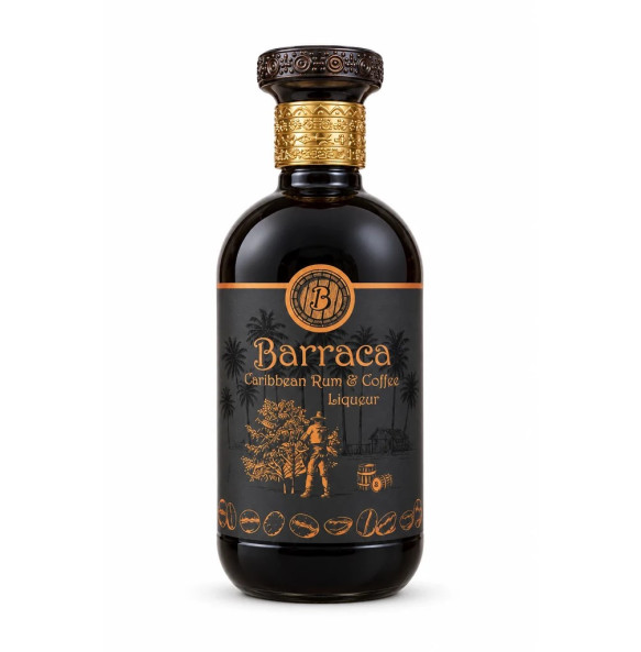 Elixír Barraca 5YO Rum & coffee 30% 0,7L tubus