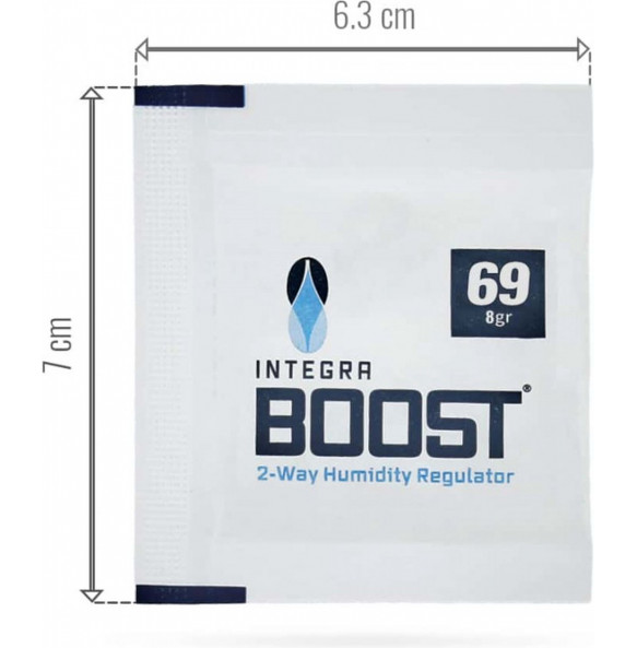 BOOST 8gr. 69% zvlhčovací vakúšik  + indicator