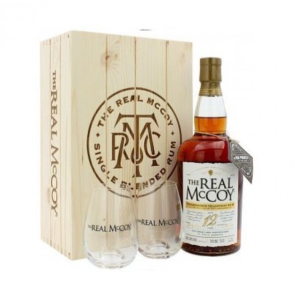 The Real McCoy 100 PROOF Aged 12 Years Limited Edition BOX
