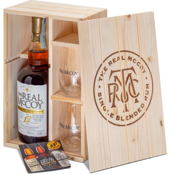 The Real McCoy 100 PROOF Aged 12 Years Limited Edition BOX