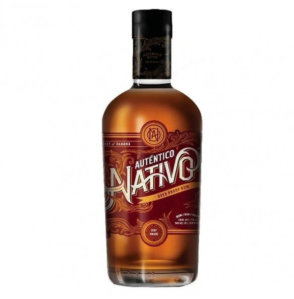 Auténtico Nátivo Overproof 54% 0,7 L (Čistá Fľaša)