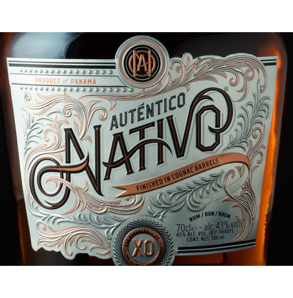 Autentico Nativo XO Rum 43% 0,7l