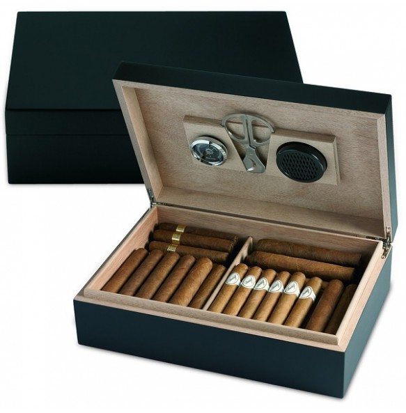 Humidor Egoist 25 SET black