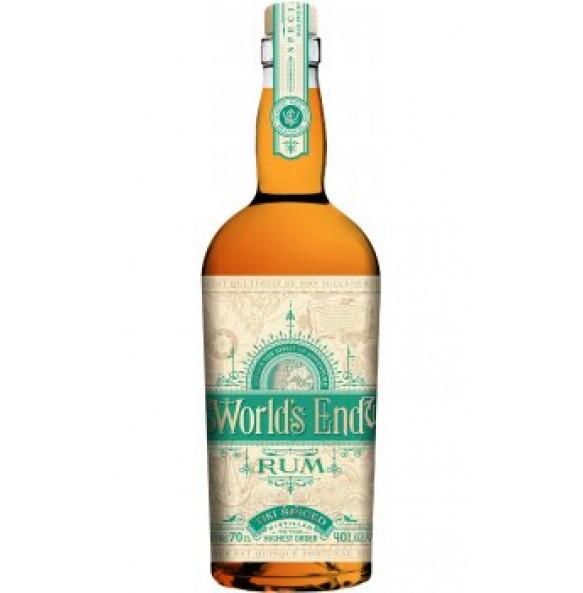 World´s End Tiki spiced rum 40% 0,7l