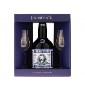 Presidente Marti 23y 40% 0,7 l (darčekové balenie 2 poháre)