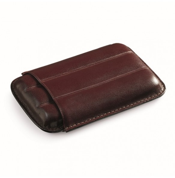 Puzdro kožené 3 cig. Robusto